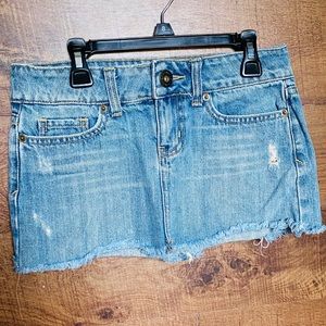 Mini Denim Skirt